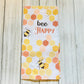 Dish Towel - Bee Themed - Bee Happy