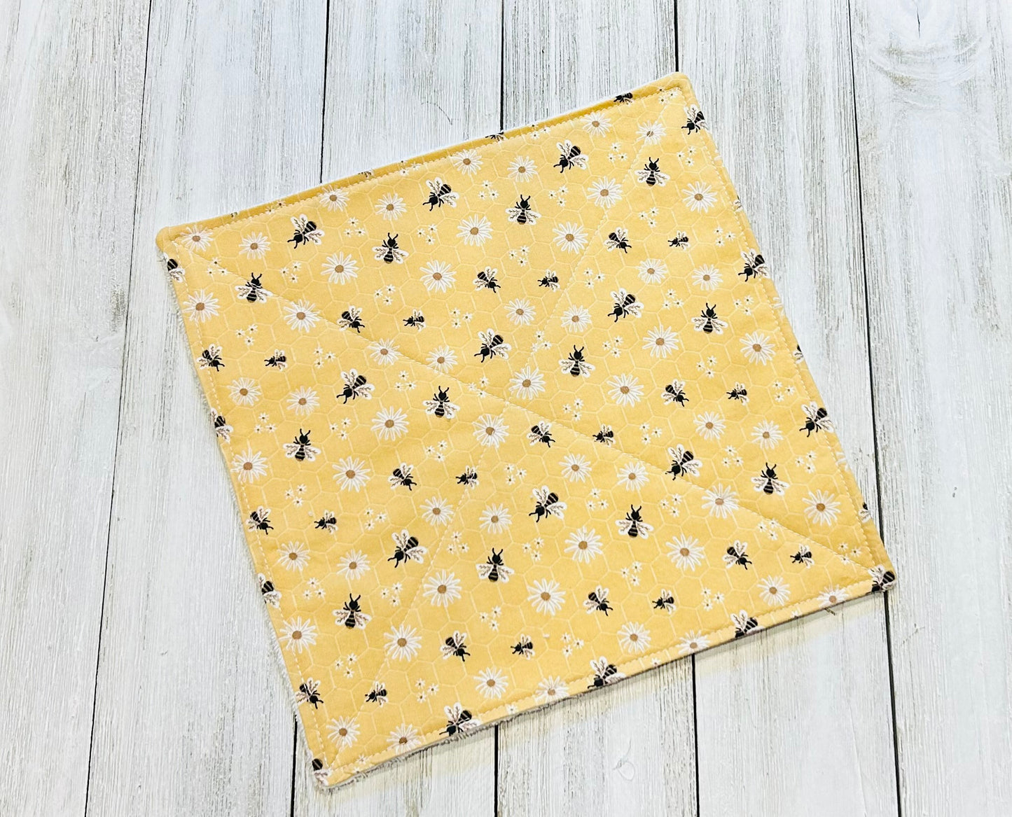 Reusable Towels - Bee and Daisy - Tan