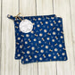 Potholder Set - Bee Themed - Bees and Daisies on Blue