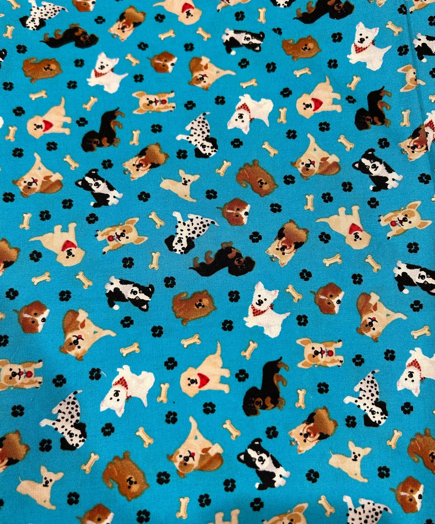 Bowl Koozie - Dog - Multi Dogs Blue