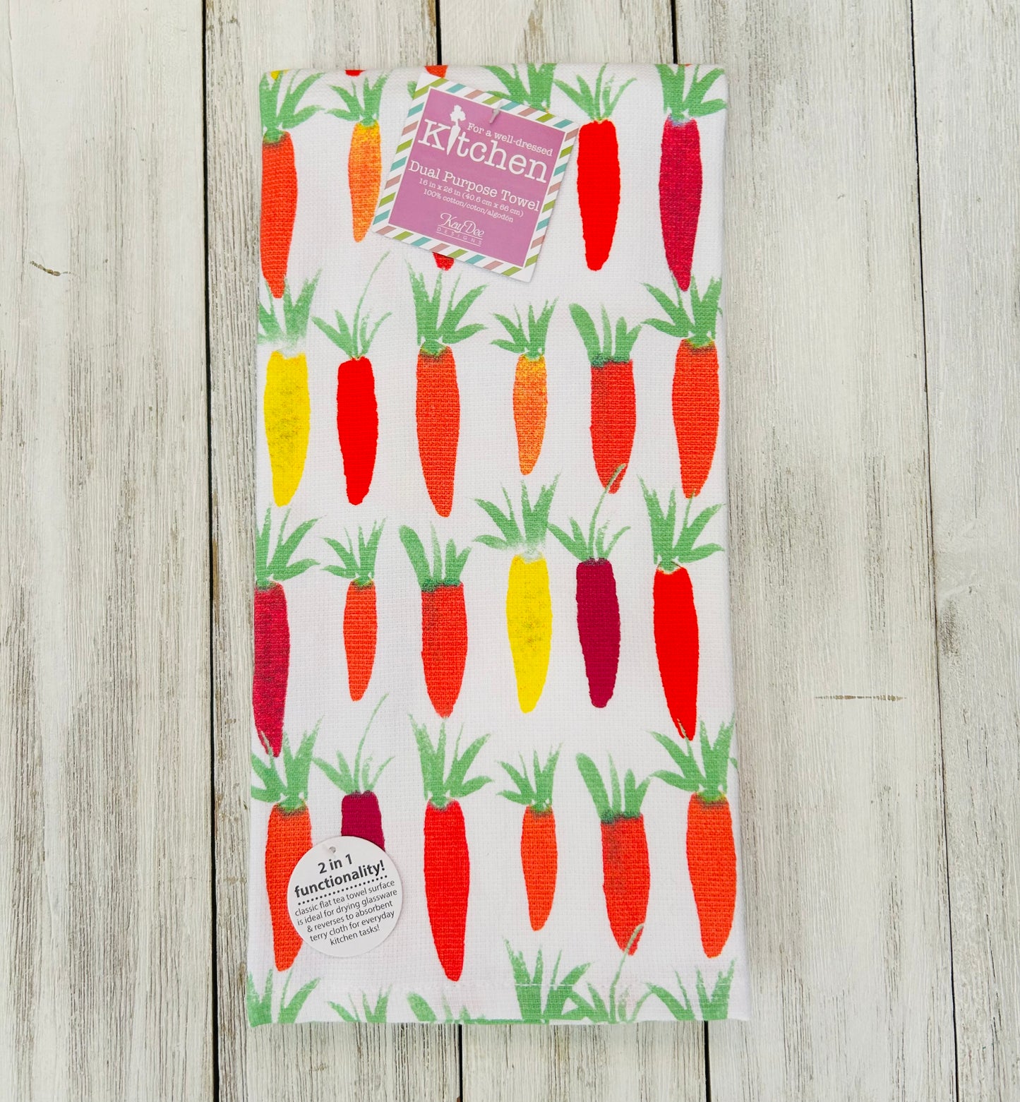 Dish Towel - Easter - Easter Carrots