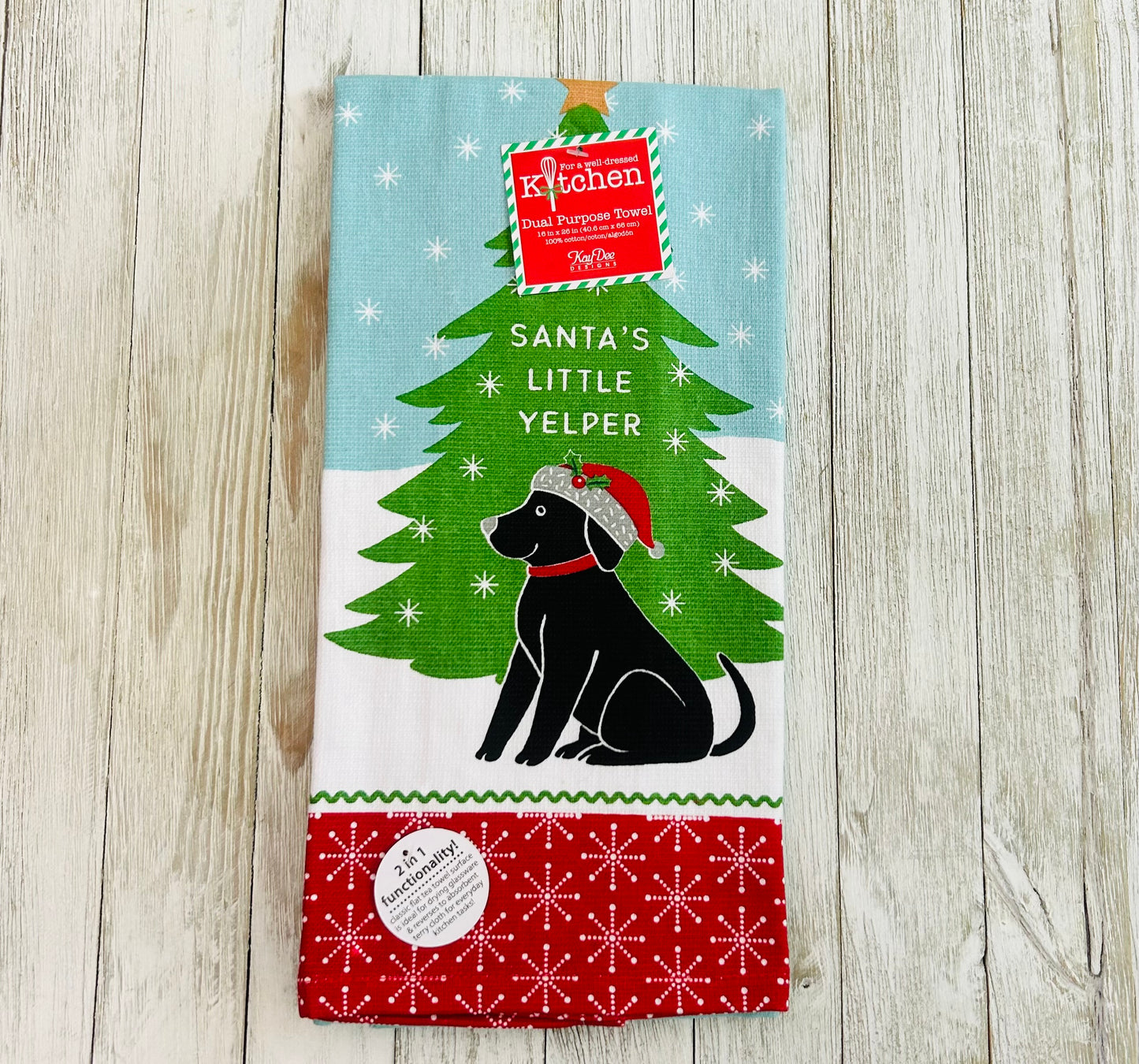 Dish Towel - Christmas Themed - Dogs