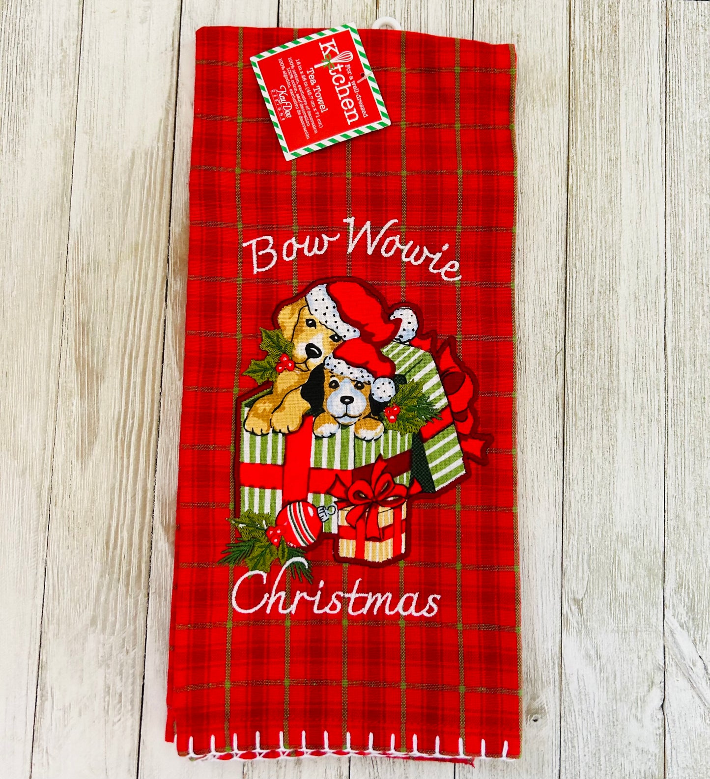 Dish Towel - Christmas Themed - Dogs