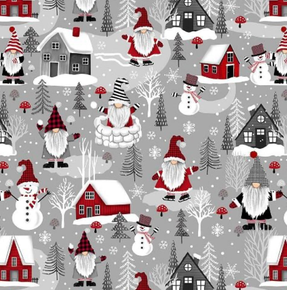 Reusable Towels - Christmas - Christmas Gnomes
