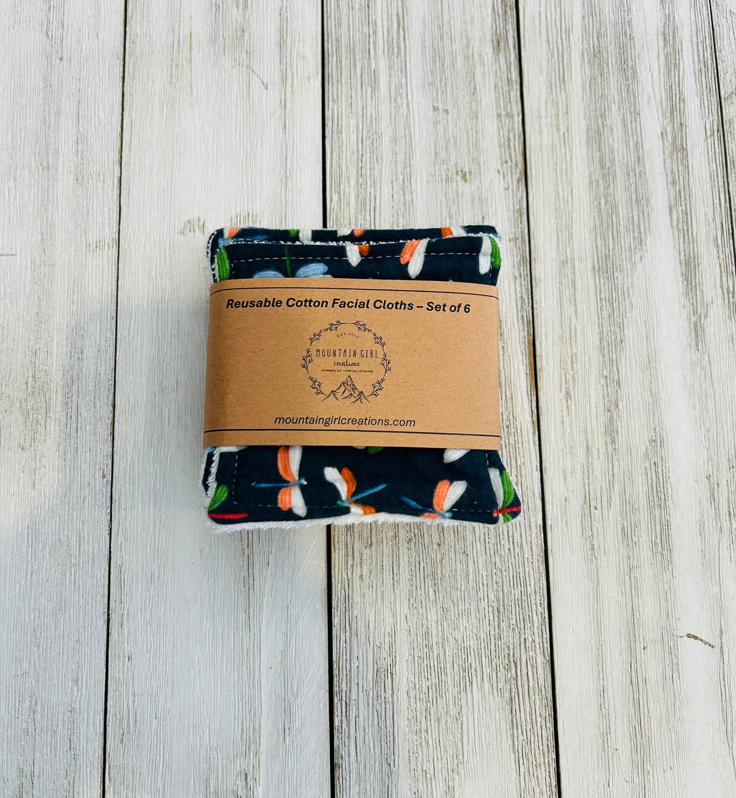 Reusable Facial Cloths - Dragonfly