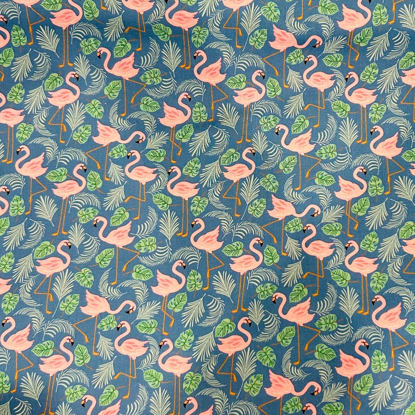 Bowl Koozie - Flamingos - Flamingos on Blue