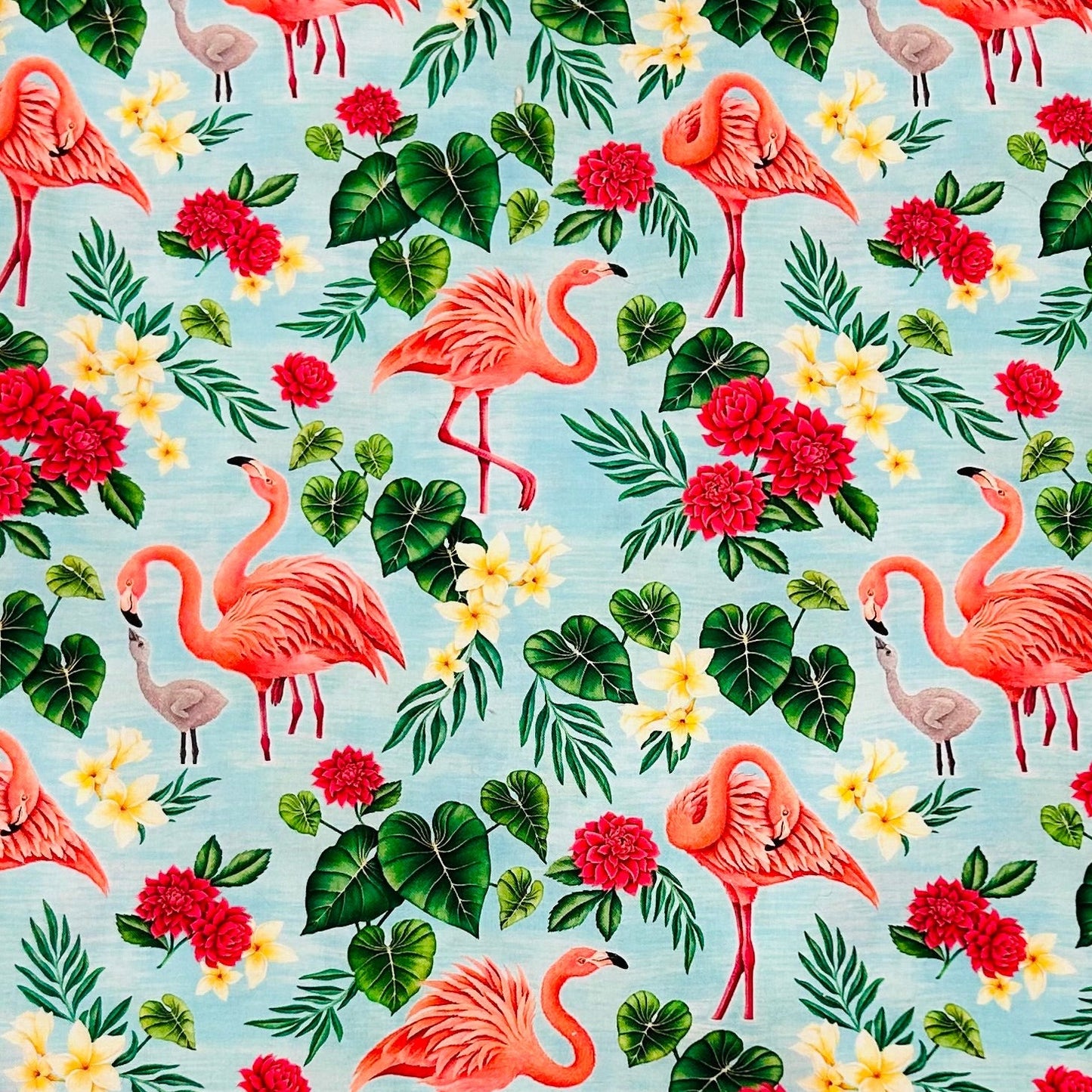 Potholder Set - Flamingo Themed - Bright Flamingos
