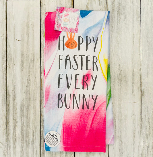 Dish Towel - Easter - Happy Easter Every Bunny