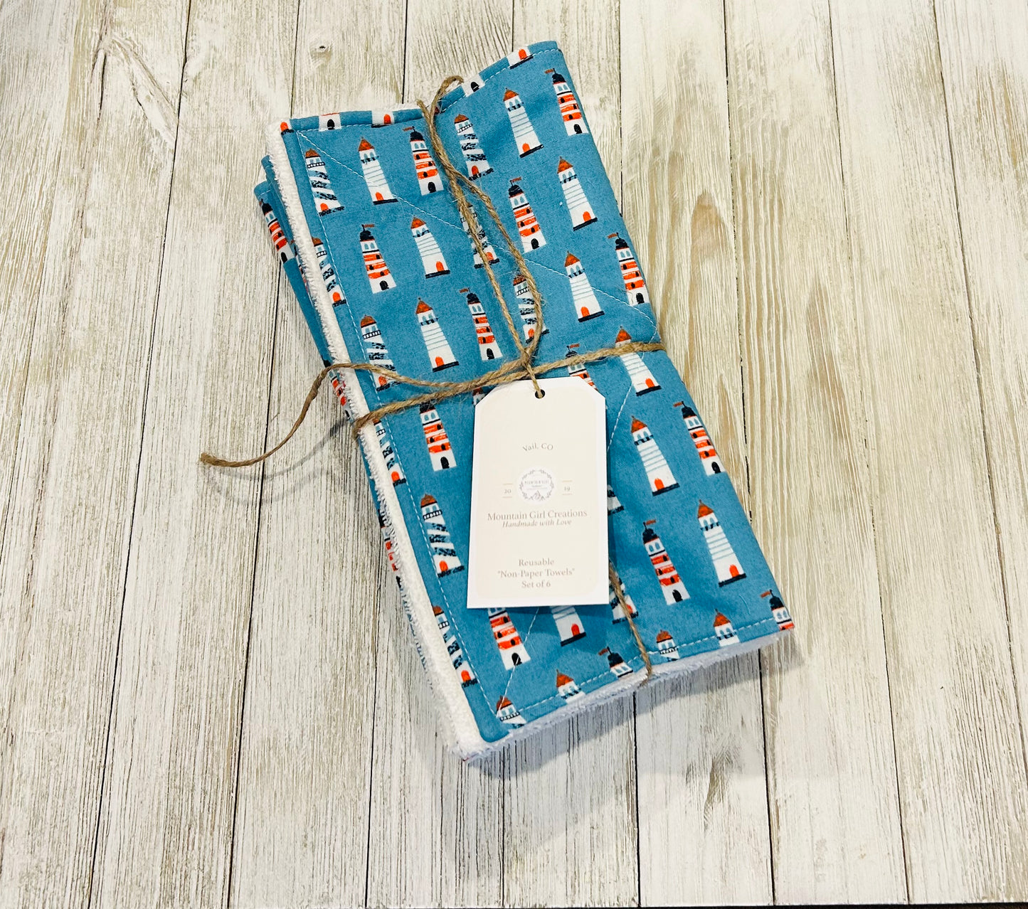 Reusable Towels - Beach - Lighthouses