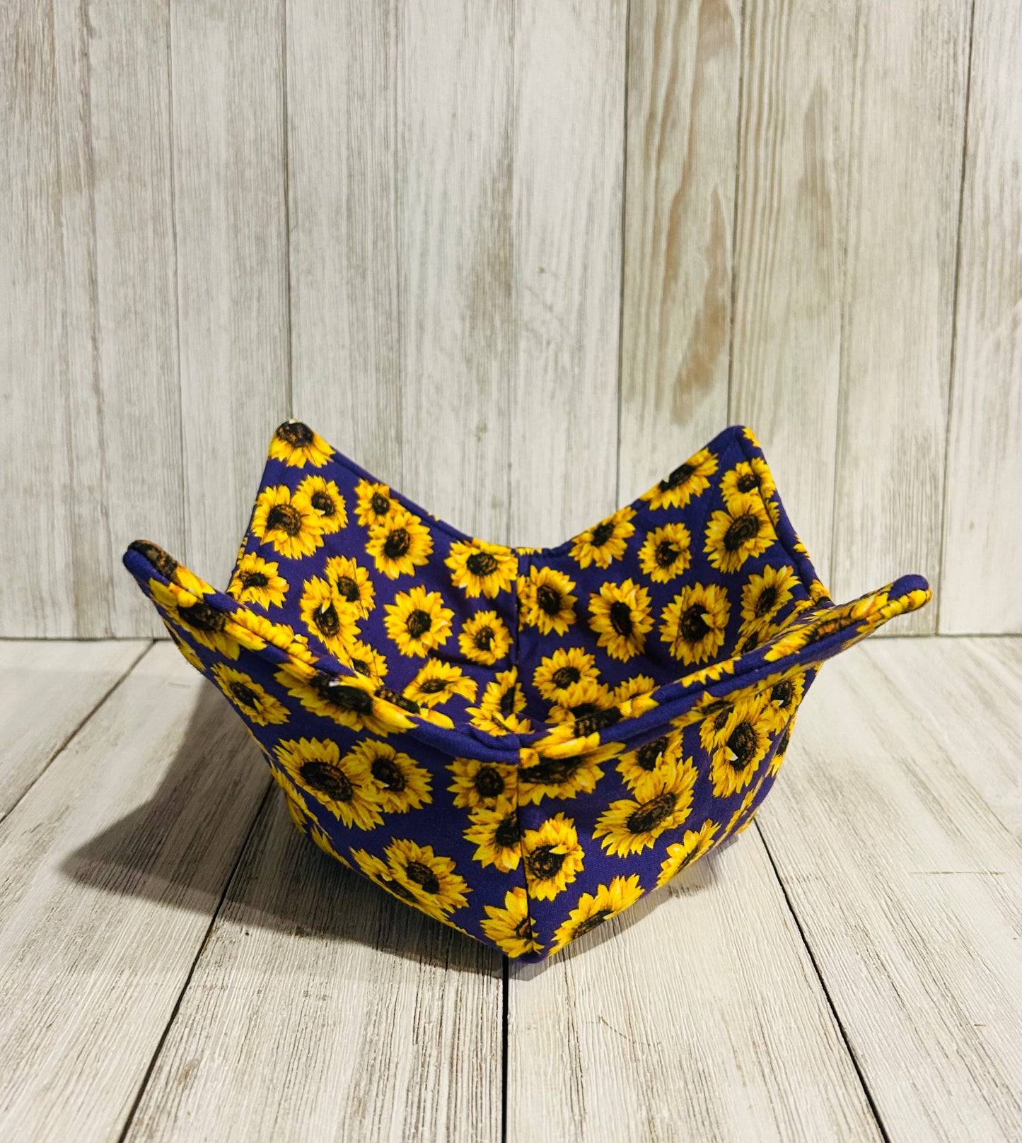 Bowl Koozie - Sunflower Dance - Purple