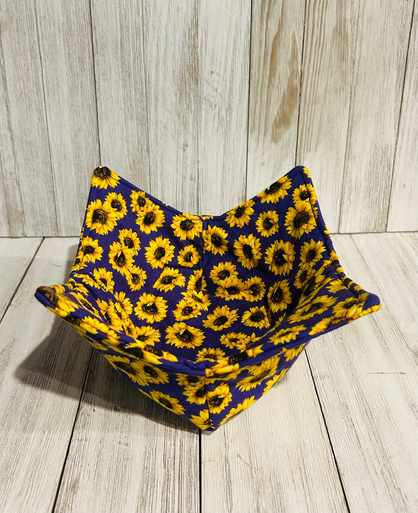 Bowl Koozie - Sunflower Dance - Purple