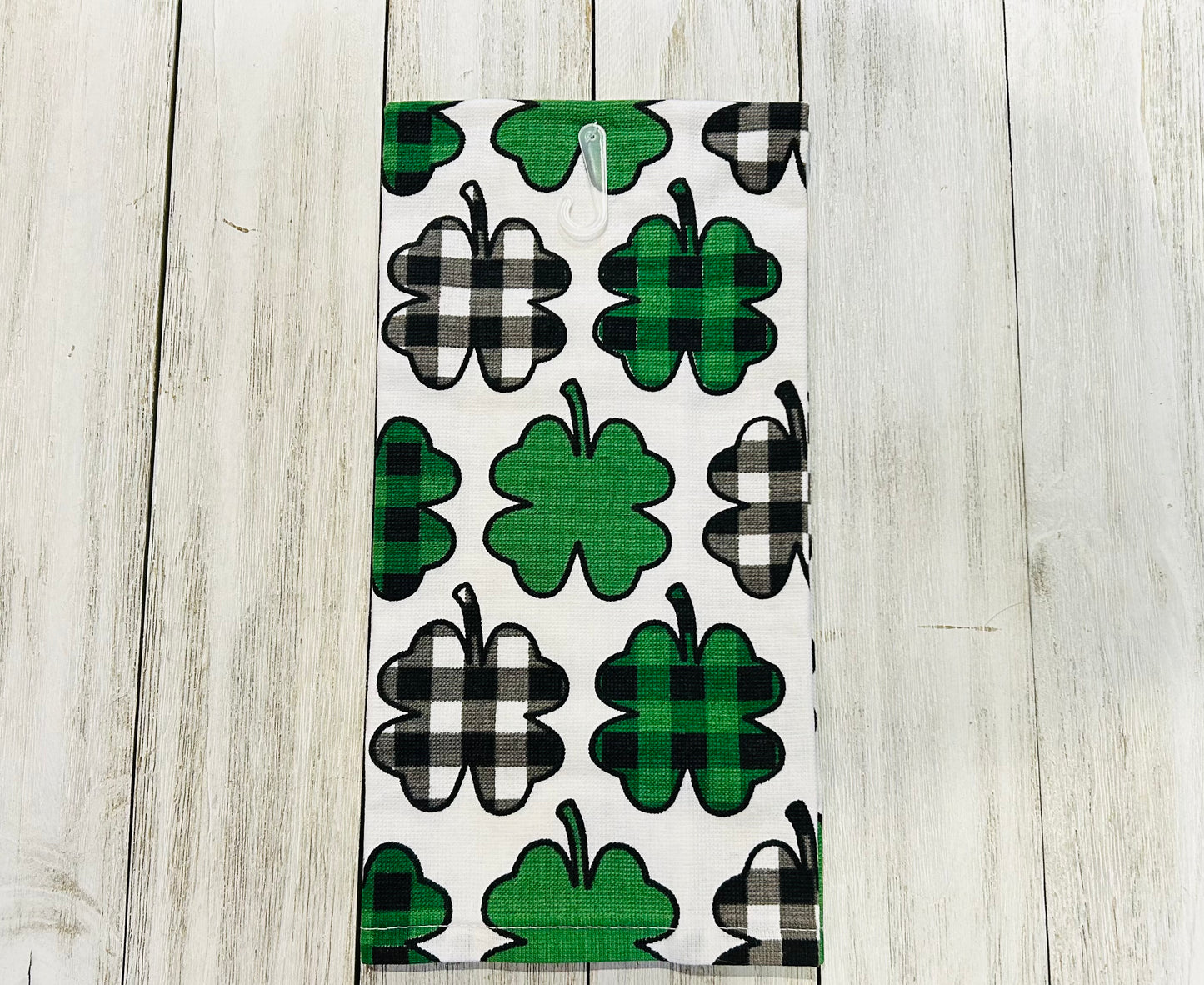 Dish Towel - St. Patrick's Day Themed - Shamrocks