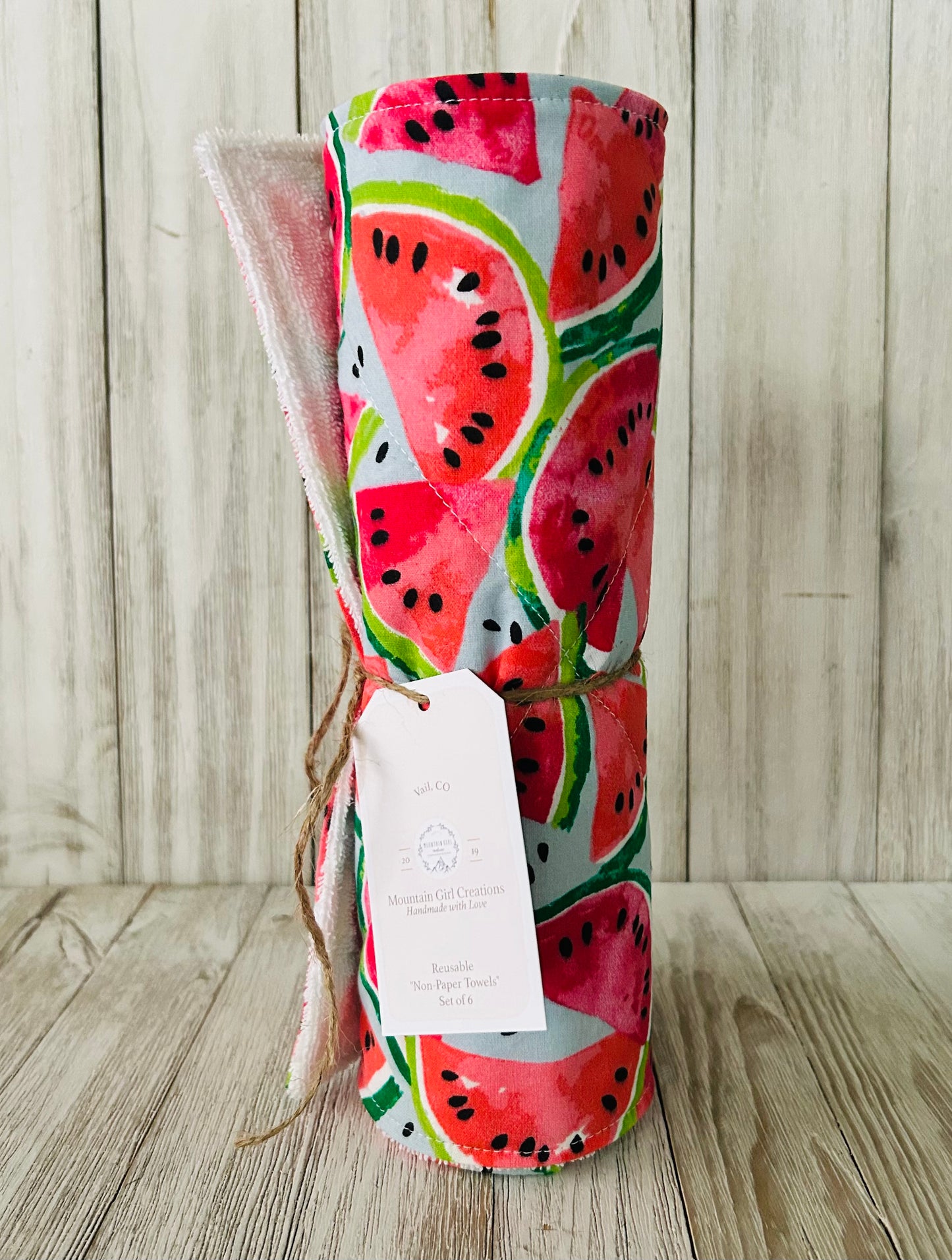 Reusable Towels - Fruit - Watermelons