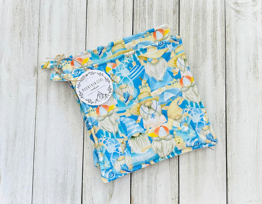 Potholder Set - Beach Themed - Beach Gnomes