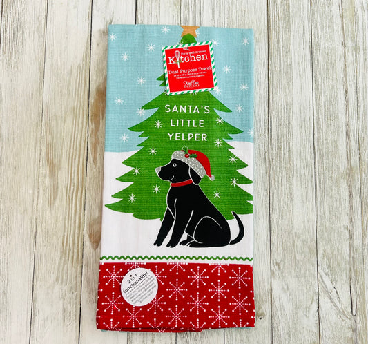 Dish Towel - Christmas Themed - Dogs