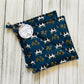 Potholder Set - Farm Themed - Cows and Sunflowers Blue