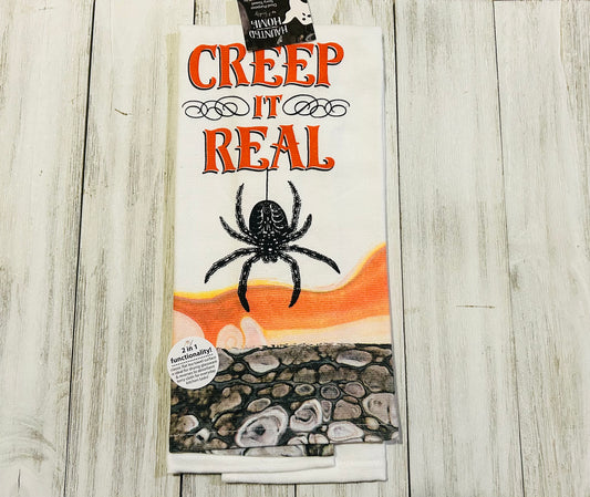 Dish Towel - Halloween Themed - Creep it Real