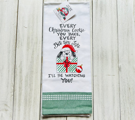 Dish Towel - Christmas Themed - Dogs - Funny