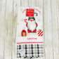 Dish Towel - Christmas Themed - Gnomes Holly Jolly Christmas