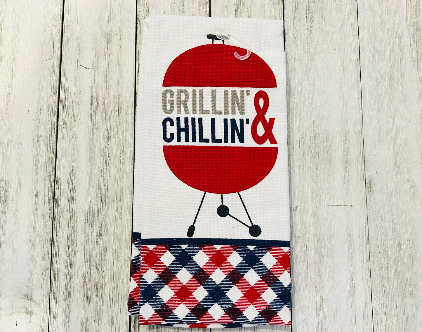 Dish Towel - BBQ Grillin and Chillin