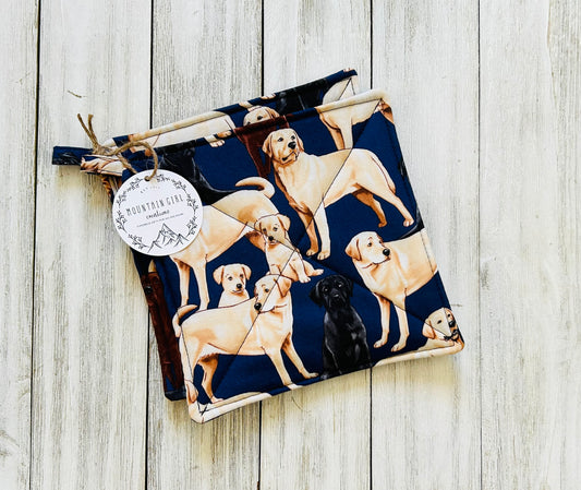 Potholder Set - Dog Themed - Labrador