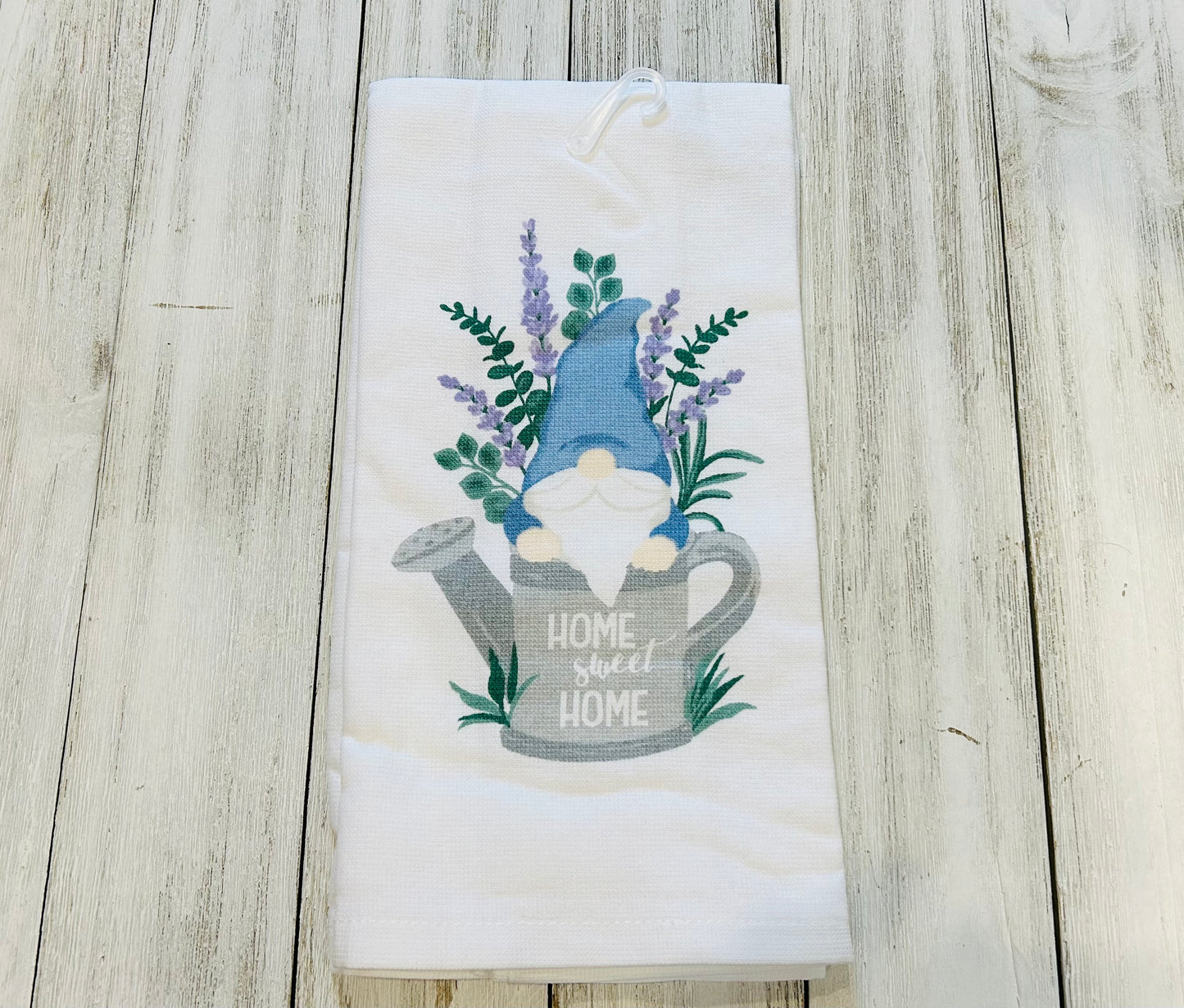 Dish Towel - Lavender Gnome