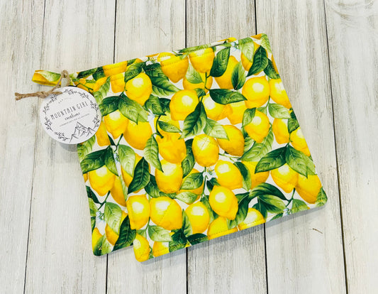 Potholder Set - Fruit Themed - Lemon Potholders