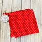 Potholder Set - Valentines Day Themed - Hearts on Red