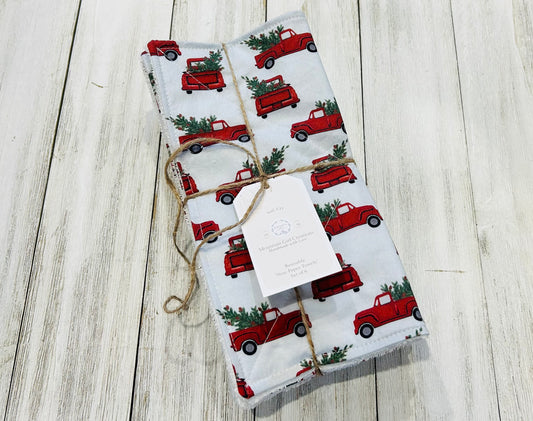 Reusable Towels - Christmas - Red Truck