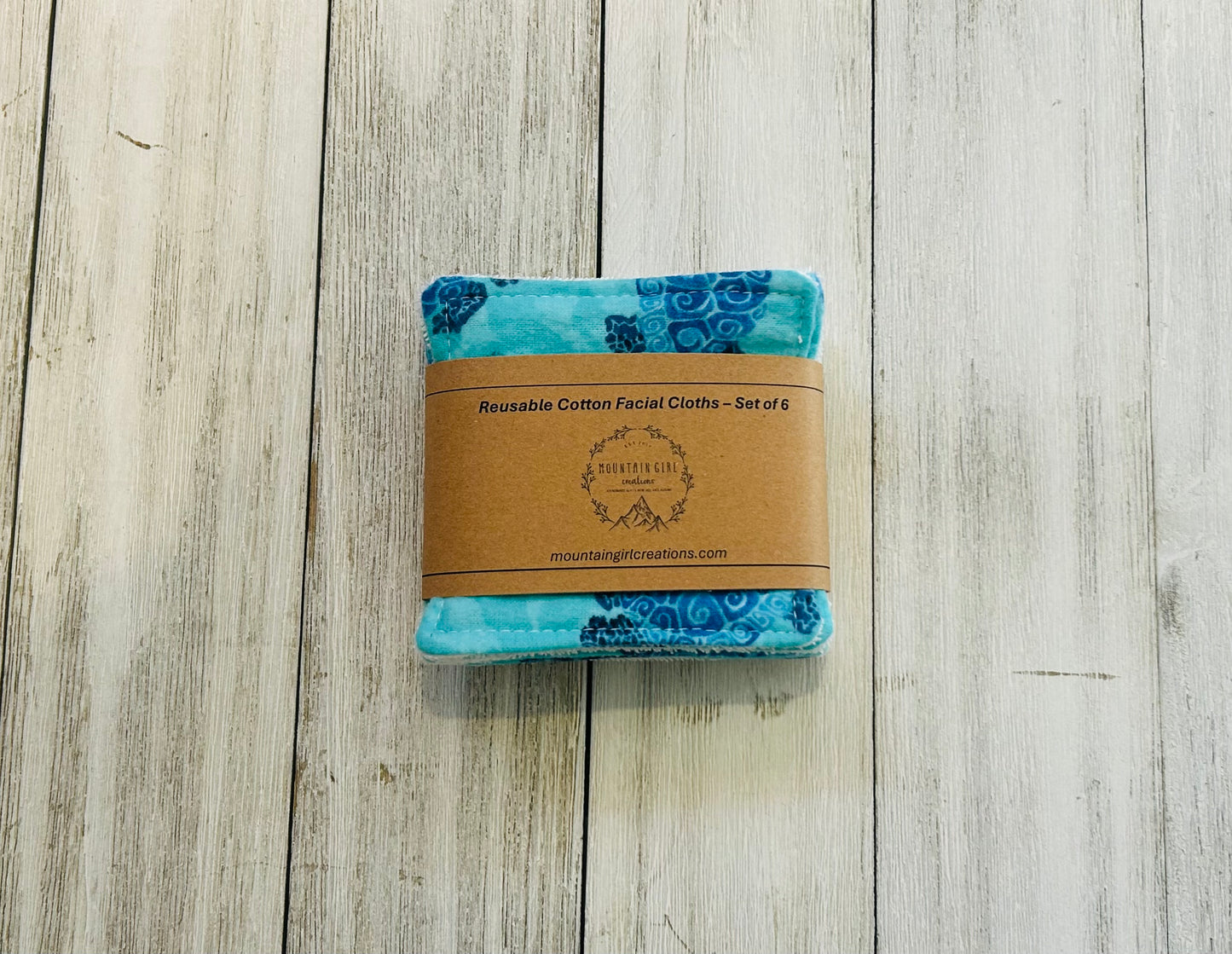 Reusable Facial Cloths - Sea Turtles