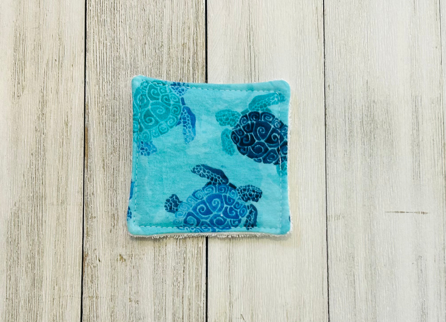 Reusable Facial Cloths - Sea Turtles