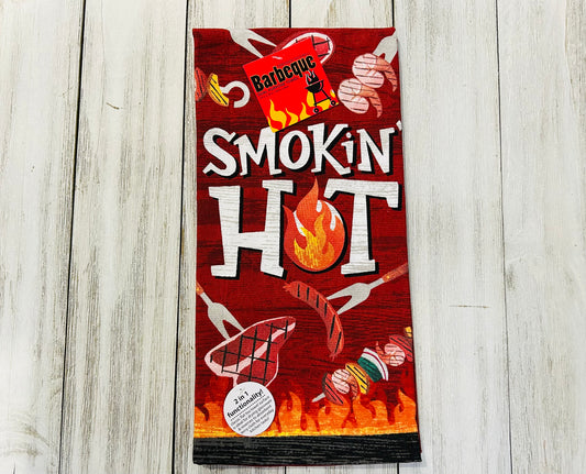 Dish Towel - BBQ Smokin Hot