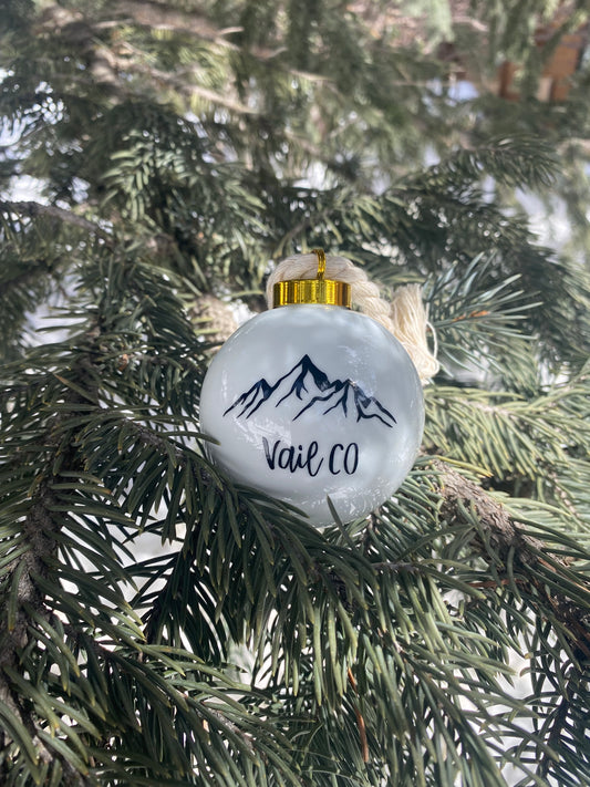 Ornament - Vail CO Mountains