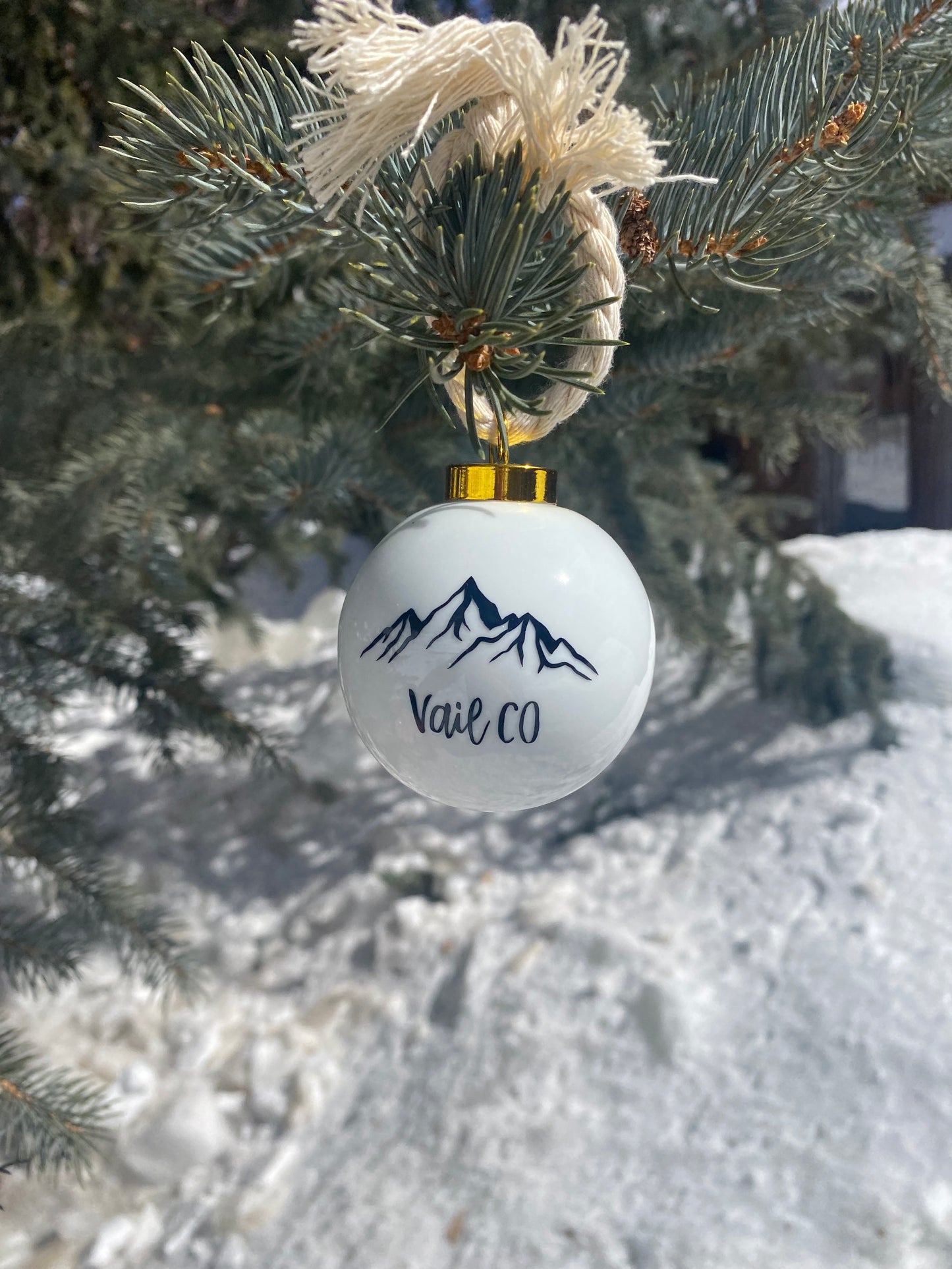 Ornament - Vail CO Mountains