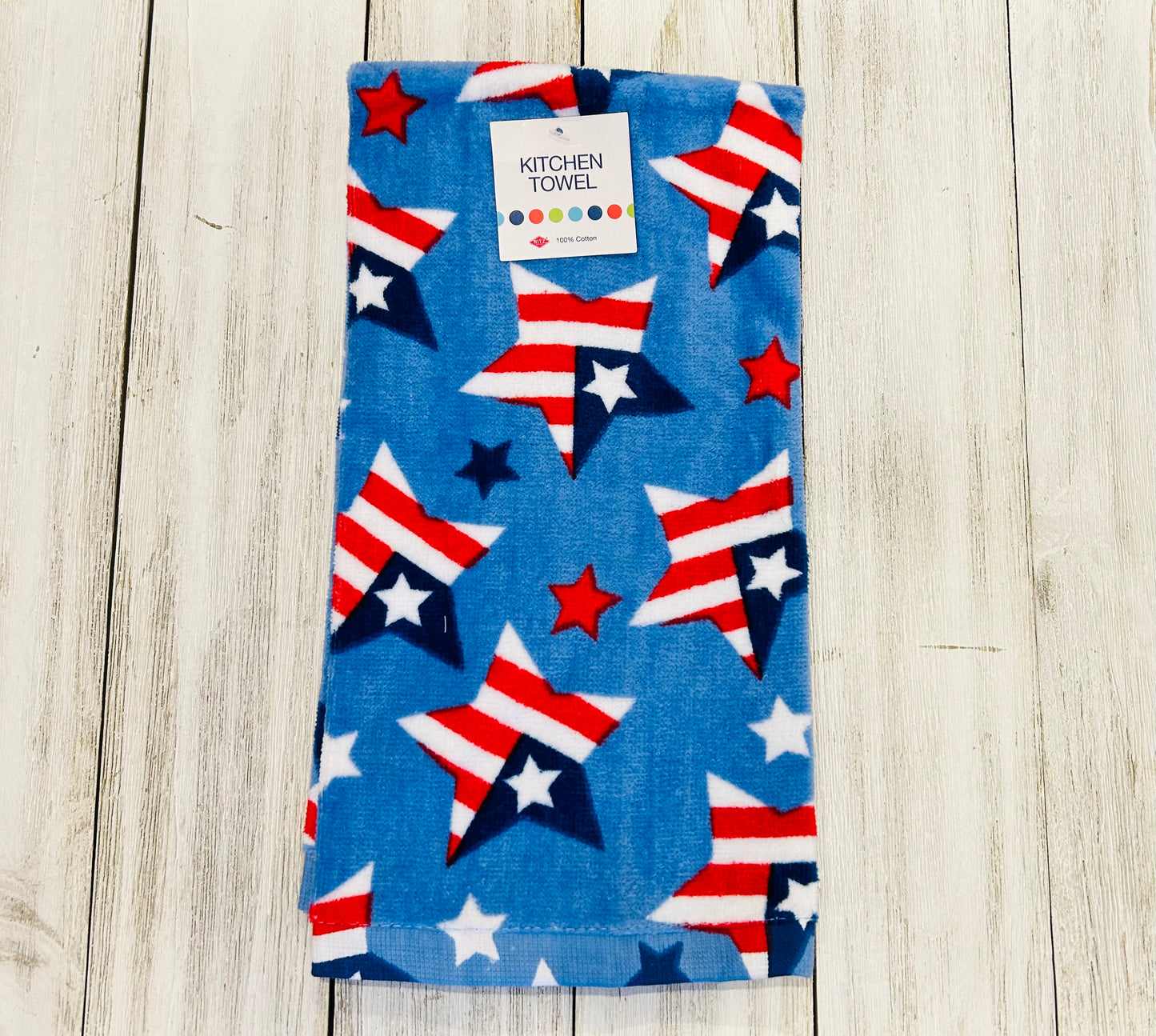 Dish Towel - Patriotic Themed - Stars