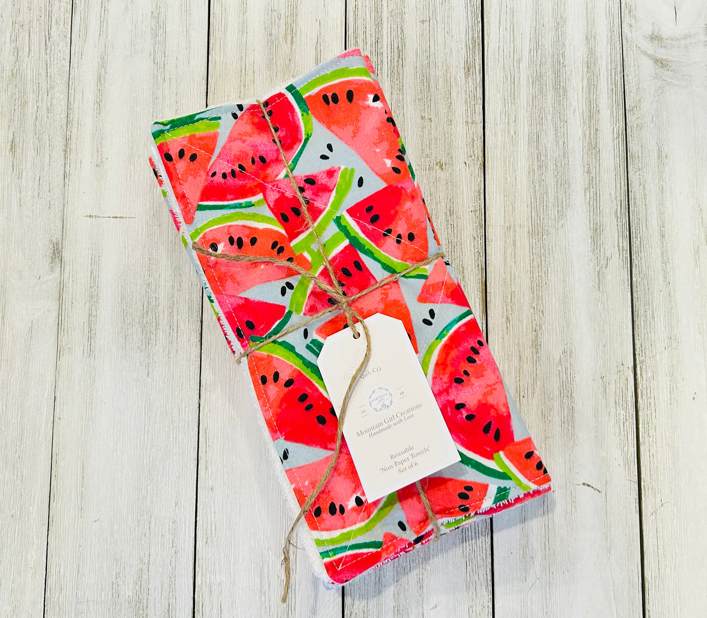 Reusable Towels - Fruit - Watermelons